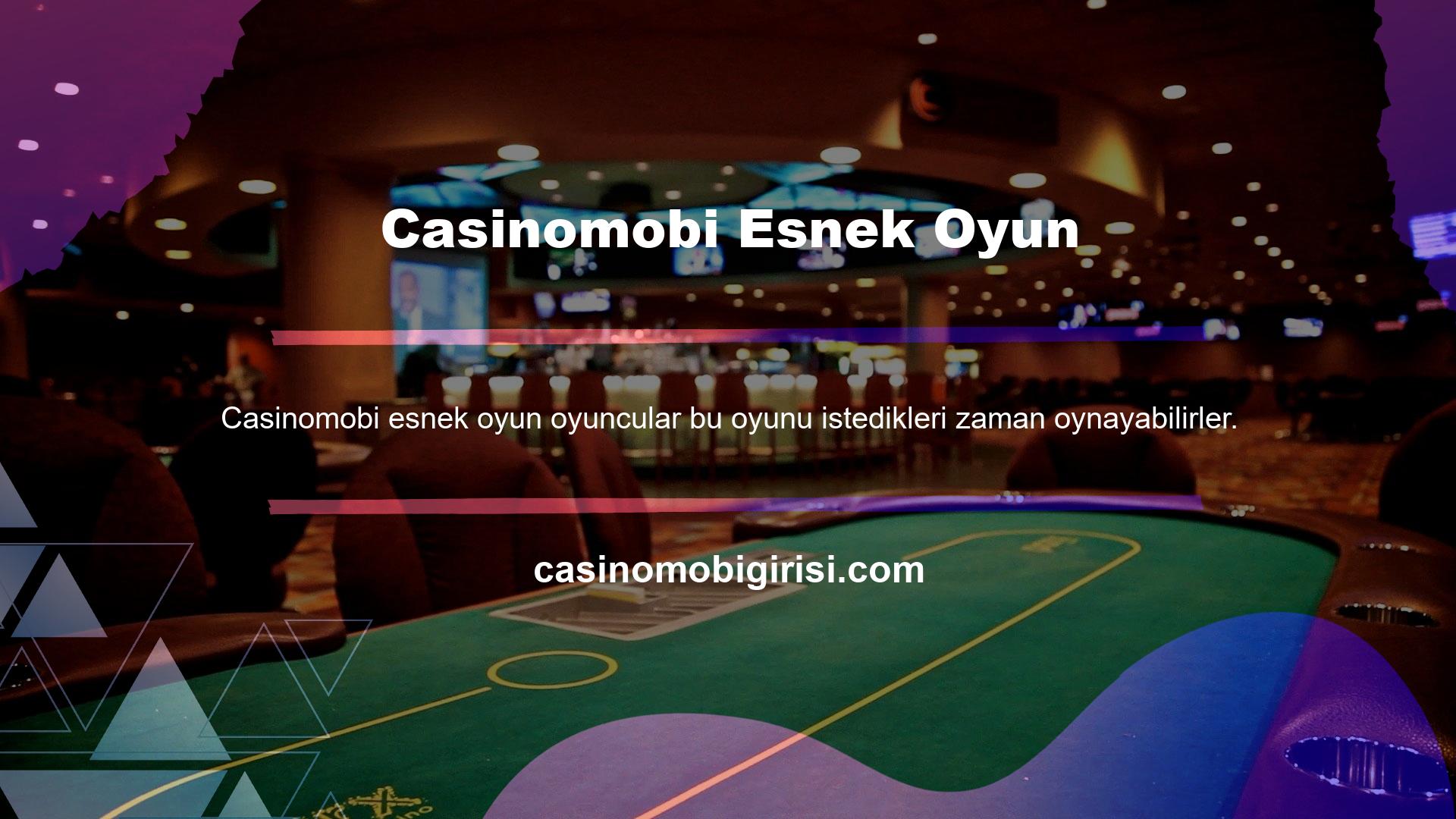 Bu oyun her zaman oyuncuların katılması için açıktır