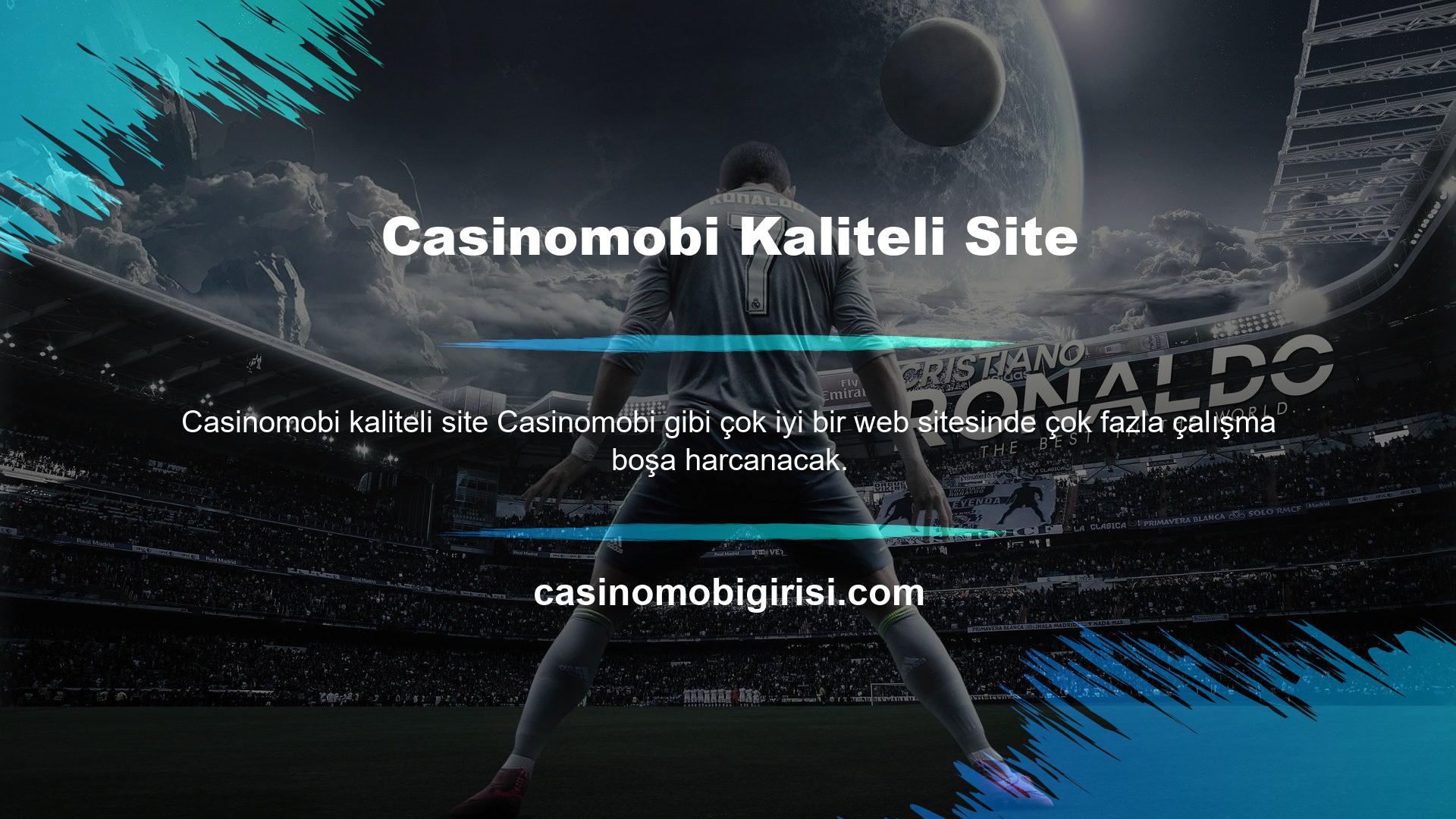 İyi ve güvenilir bir altyapı sağlayıcısı olan Casinomobi web sitesi, adil oyunun anlamını ve önemini hızla gösterir
